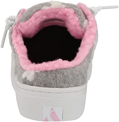 Skechers Kids Girls Street Goldie-Generation Cozy Sneaker, Grey/Pink, 2 Little Kid | Image 2