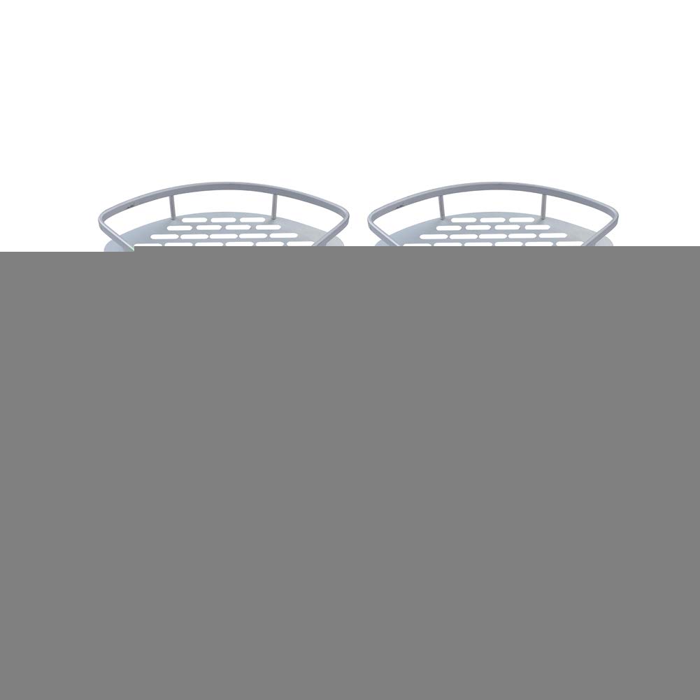 lyrlody Scaffale per Doccia, Mensola Doccia per Bagno Doccia Cestello Portaoggetti in Alluminio, 56 x 23 x 30 cm