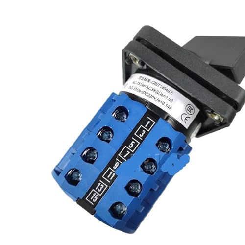 Interruptor de leva LW28-20 con 5 posiciones para control de líneas múltiples 2