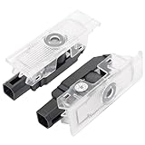 AutoQi Willkommenslicht Türlicht für Alfa Romeo 159 Brera Giulietta Giulia Mito Spider Stelvio LED Laser Logo Projektor Einstiegsbeleuchtung, 2 STK (AR-Emblem)
