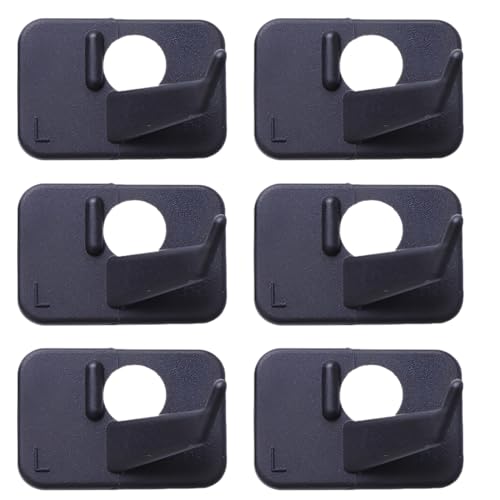 YUZNA Lot de 6 supports Arc Composé, Flèche Repos,Plastique Adhésif Tir Arc Flèche Support pour Gauche Main Composé Arc Classique Arc