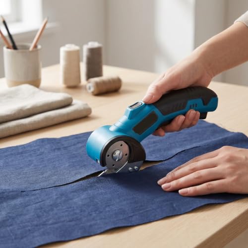 Tijeras eléctricas inalámbricas de 4 V, cortador recargable de 2000 mAh 4