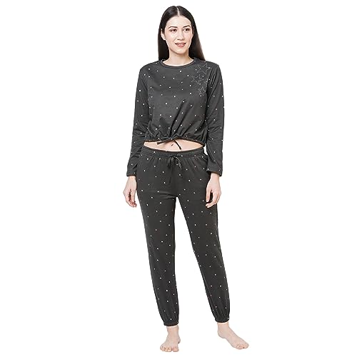 Image of Sweet Dreams Women's Cotton Printed Night Suit Set