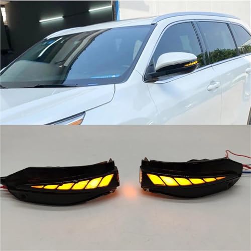 Clignotants dynamiques LED clignotant latÉral pour RAV4 Noah Voxy Harrier - 2