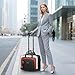 Ytonet Rolling Laptop Bag, Rolling Briefcase for Women with Lock, 17.3 Inch Carry On Laptop Bag with Wheels, Roller Bag with Insulated & Waterproof Pocket, Teacher Bag for Work Travel Business College
