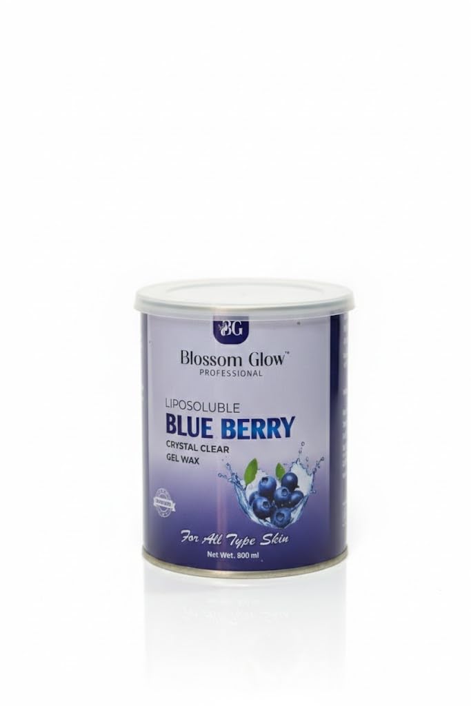 BG Blueberry Crystal Clear Gel Wax,Liposoluble Wax for Smooth Hair Removal,Hydrating Formula with Blueberry Extracts,For All Skin Types_800ml-image-17