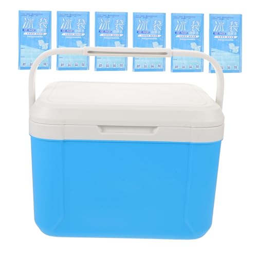 Glacière portable avec pack glace pour éviter la nourriture chaude en camping