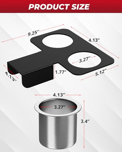 Portavasos para carro acero inoxidable para Chevy/GMC C/K 73-87/91 miniatura 7