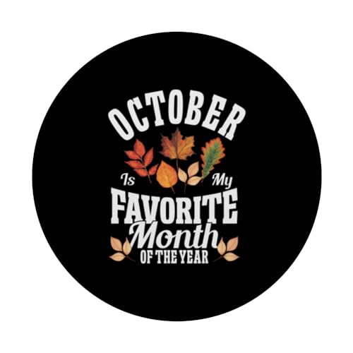 Leaf Peeper Squad Autumn Peeper Gear Leaf Collecting Fall PopSockets Swappable PopGrip, Black - Image 3