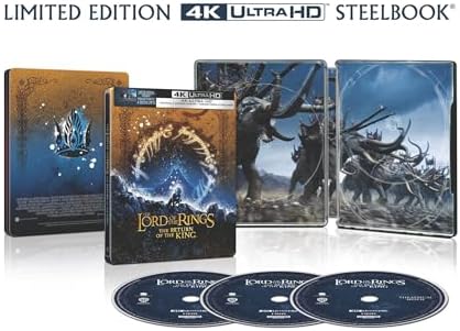 Lord of the Rings, The: The Return of the King (Extended & Theatrical) (BIL/ 4K Ultra HD) Steelbook [Blu-ray]