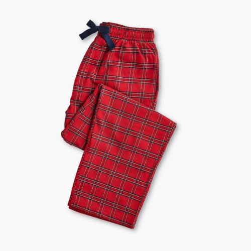 Hammacher Schlemmer Genuine Irish Flannel Pajama Lounge Pants - Main Image