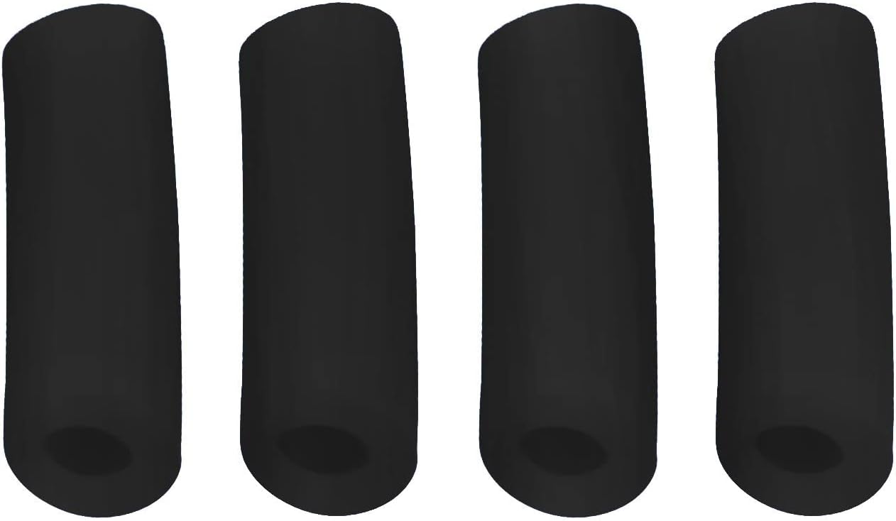 Teak Tuning Standard Fingerboard Pivot Cups, Black, Pack of 4