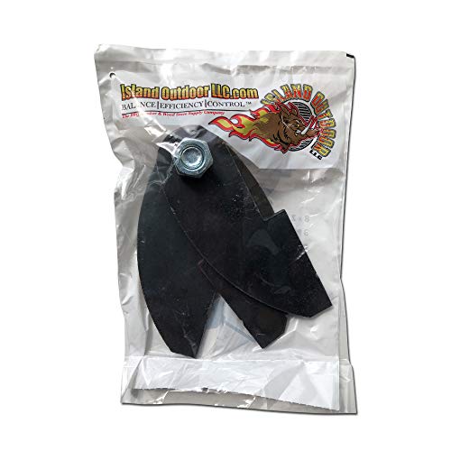 Burn Shop Large Bbq Smoker Hinge 8 X 2 1/4" 3 Peice #TOP4