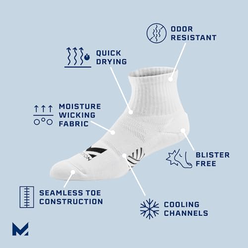 MISSION Pinnacle Dry Comfort Ankle Socks - 3 Pack2