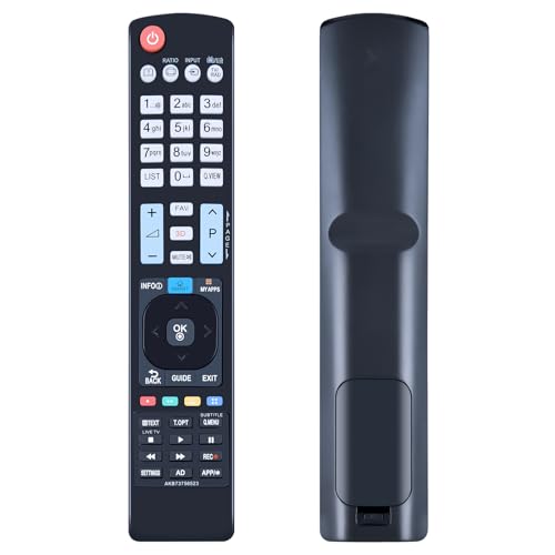 GOUYESHO Mando a Distancia de Repuesto AKB73756523 para LG LED LCD Plasma TV 42LA620S 42LA640S 42LA660S 42LA740S 47LA620S 47LA640S 47LA6600S-ZA 47LA691S 47LA740S 50LA620S LA620S