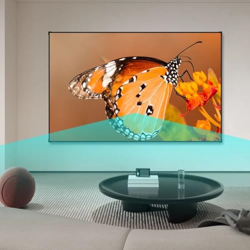Pantalla de proyección 16:9 para cine en casa y presentaciones miniatura 1
