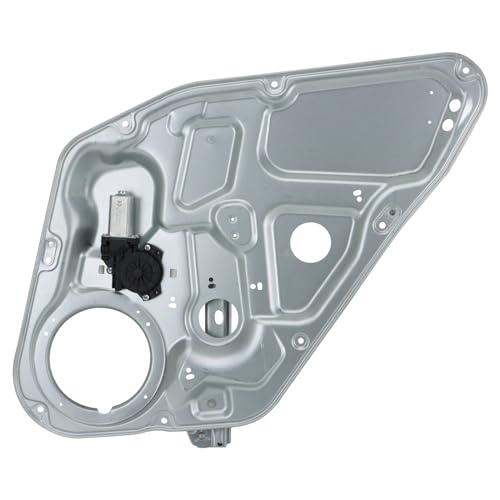 Image of TRQ Rear Passenger Side Power Window Motor and Regulator Assembly Compatible with 2006-2010 Hyundai Sonata