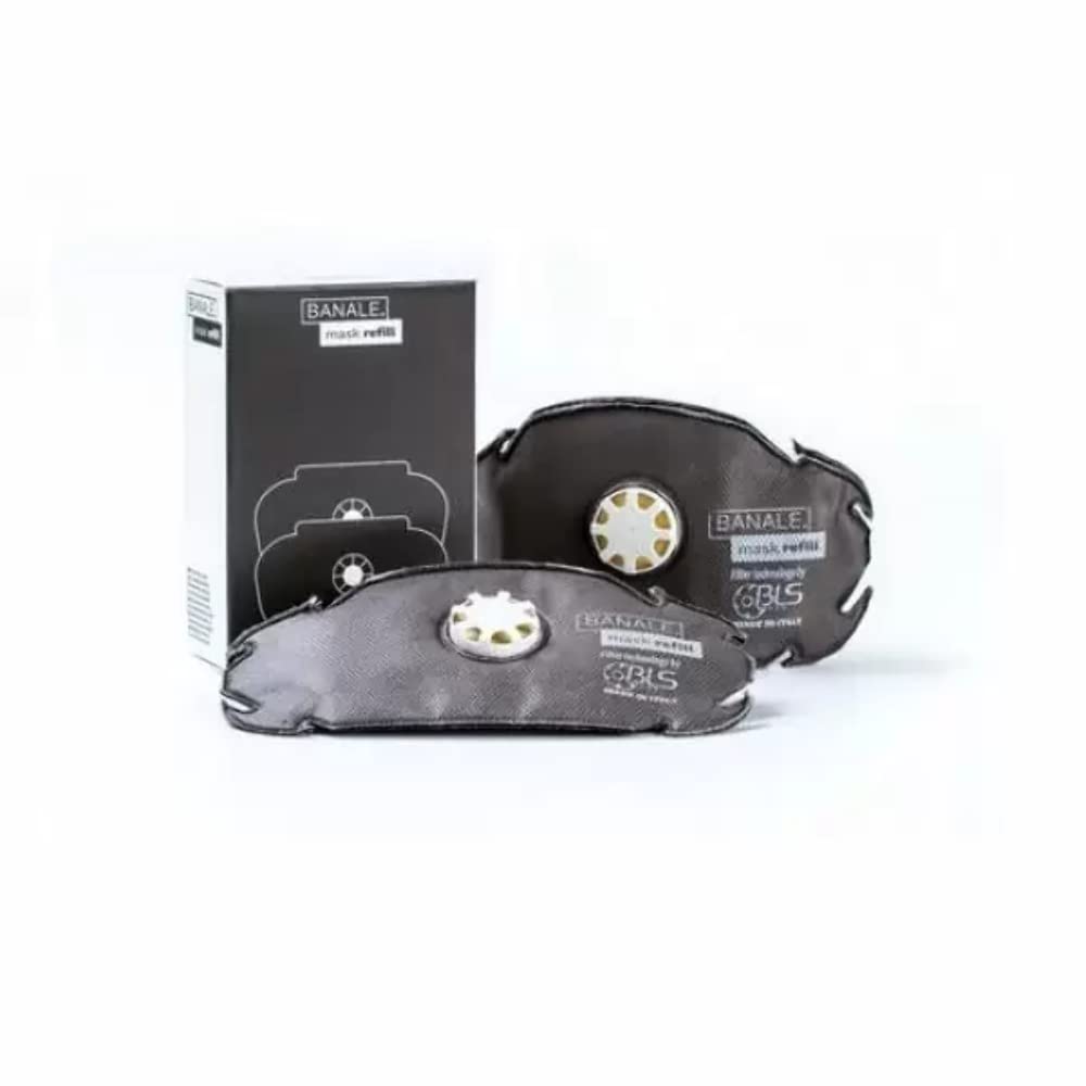 Banale Mkcp Filtre à charbon actif, adulte, unisexe, noir