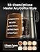 Dreo Milk Frother [Upgraded], All-in-1 Electric Foam Maker for Coffee, 15oz/450ml Automatic Foam Frother for Latte Art-level Microfoam, 30+ Drinks, Dishwasher Safe, Easy to Clean, LED display