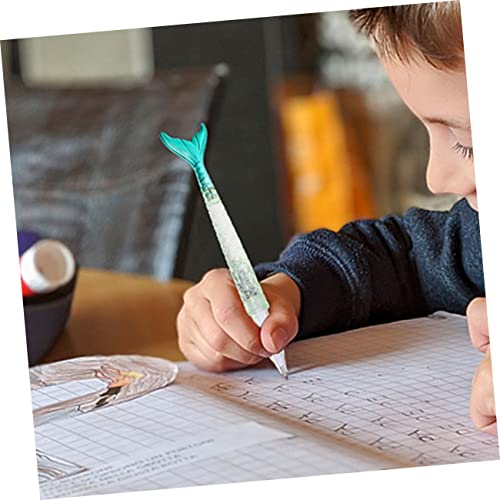 Bolígrafo de gel escolar HOMSFOU en pack de 8 piezas ideal para tomar apuntes limpios 5