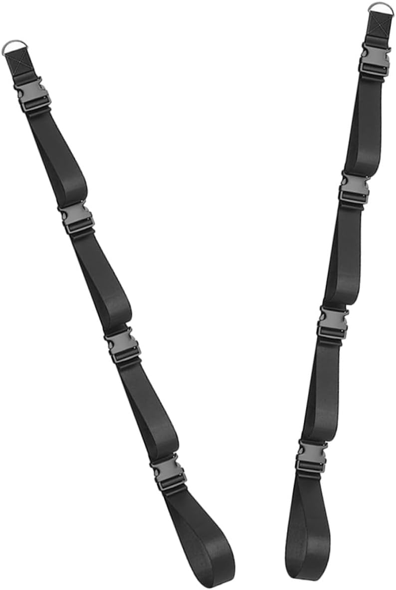 Adjustable Wall-mounted Storage Strap for Garage 2pcs Heavy-duty Wall Storage Belt with Buckles Convenient Wall Solution for Garage Organization and Tool Hanging
