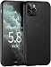Ztotop for iPhone 11 Pro Case, [Shockproof Anti-Drop] [Fit Screen Protector] Translucent Matte Hard PC Back and TPU Bumper Cover Designed for New iPhone 11 Pro 5.8 Inch 2019, Black