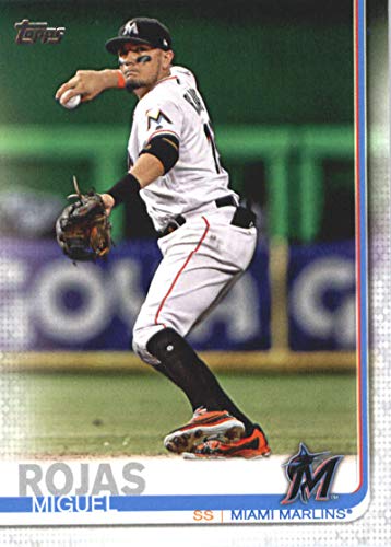 2019 TOPPS #394 MIGUEL ROJAS MARLINS BASEBALL