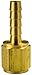 Dixon BF33SS Solid Female Insert 3/8" Hose ID x 3/8" Female NPTF, 303 Stainless Steel