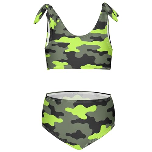 Image of Boccsty Cute Crab Red Blue Girls Swimsuits Kids Bikini Sets 2 Pcs Bathing Suit for 3T