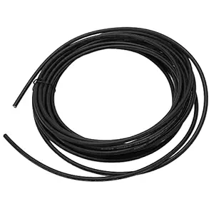 Ketsicart Solar Panel Cable, Energy Saving Low Resistance Solar Cell Extension Cable for Industry (Black 6mm? 50m)