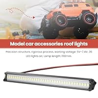 Orolotay 150MM 36 LED Lichtleiste Dachlampe Lichter für Axial SCX10 90046 TRX4 Slash 1/8 1/10 RC Crawler Truck – Ansicht 3