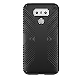 Speck Products Presidio Grip Cell Phone Case for LG G6 - Black/Black