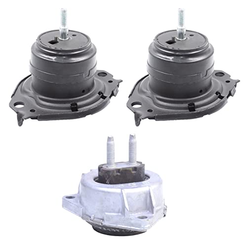 Advance Ignition Front Left and Right Engine Motor and Transmission Mount Compatible with 2011-2019 Dodge Durango Jeep Grand Cherokee 3.6L 5.7L 6.4L Set 3PCS A5611x2 A5488