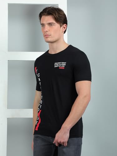 Image of Dollar Pack of 1 Cotton Printed Men Tshirt