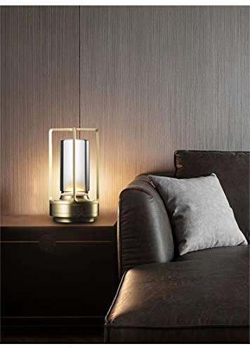 Hapygi A-LAMP Portable Metal Table Lamp For Indoor/Outdoor ,Rechargeable Cordless Led Lamp thumb #1