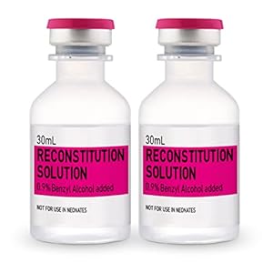 Botellas de muestra de plástico transparente, 30 ml, hechas en Estados Unidos, paquete de 2