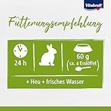 Vitakraft Life Dream, Zwergkaninchen Futter, mit Birne, mit Apfel, mit Hagebutte, unterstützt Verdauung und Zahnabrieb, ohne Zusatz von Zucker (1x 1,8kg)