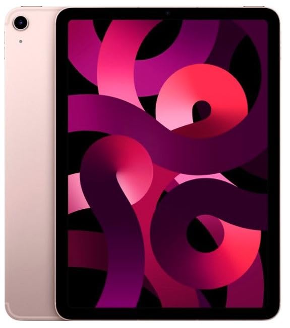 Image of Apple iPad Air 5th Gen. (10.9-inch, Wi-Fi + Celullar, 64GB) 2022 - Pink (Renewed Premium)
