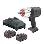 Ingersoll-Rand W7153-K22B-EU DXS2 1/2" 20V Cordless Impact Wrench 2 Battery Kit, 1600 ft-lb, Friction Ring