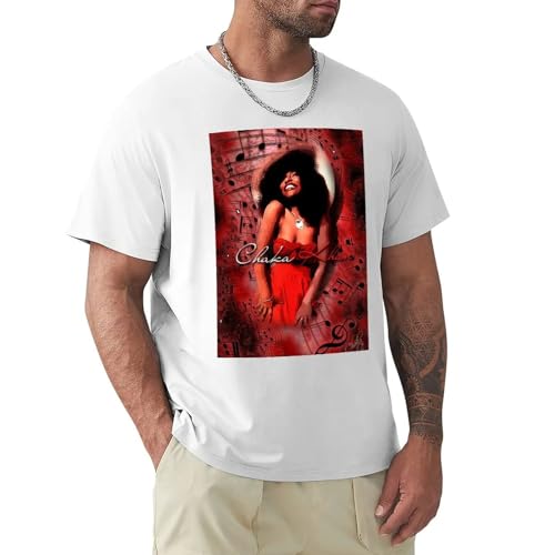 Photo de HANGCHANG Chaka-Khan-Shirt-T-Shirt-Quick-Drying-Plain-Tshirts-for-Men