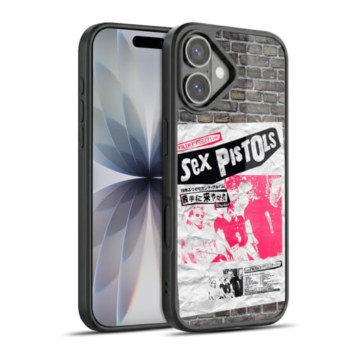 Protection militaire iPhone 17 coque gel antichoc Sex Pistols rock