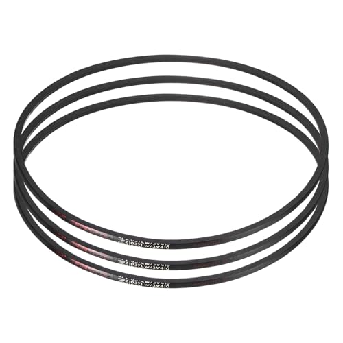 Courroies trapézoïdales SPZ-1037 Quarkzman en caoutchouc de transmission industrielle x3