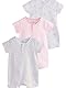 NEXT 3er-Pack Baby-Strampler mit Zweiwege-RV Rosa 3 Monate