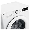 LG D2R3S08NSWW Lavasciuga Slim 8/5kg AI DD, Classe E, 1200 Giri, AI Wash, Vapore
