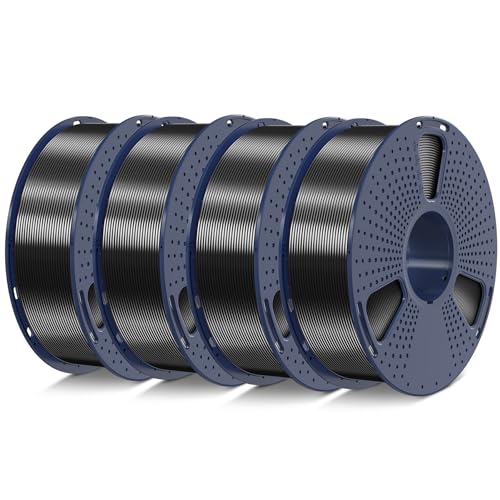 Filament SUNLU PLA Plus Czarny Jedwabny (BLACK SILK)