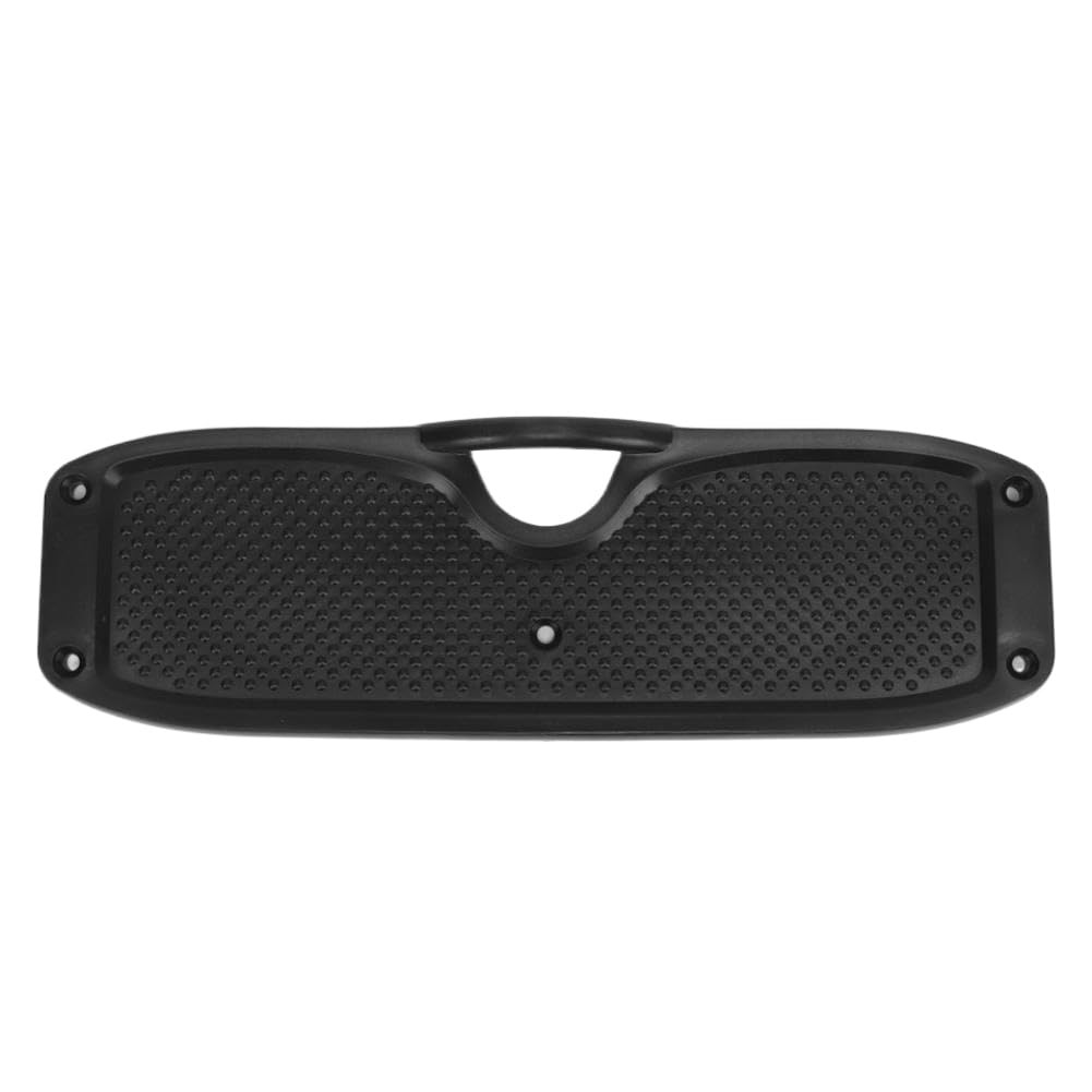 Ywbeqqywq Black Transom Mounting Plate Pvc Outboard Mounting Engine Bracket Compatible With Inflatable Boat Rubber Dinghy Kayak Marine Yacht(Black)