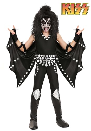 Disfraz Completo KISS Demon para Niños Rock Halloween miniatura 2