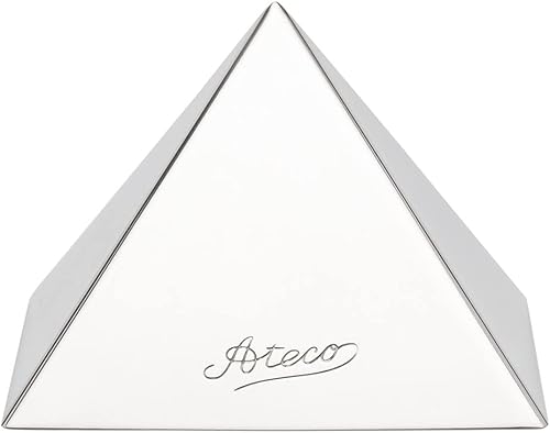 Miniatura 7 de Ateco 4937 molde de pirámide de acero inoxidable grande pirámide grande Plateado