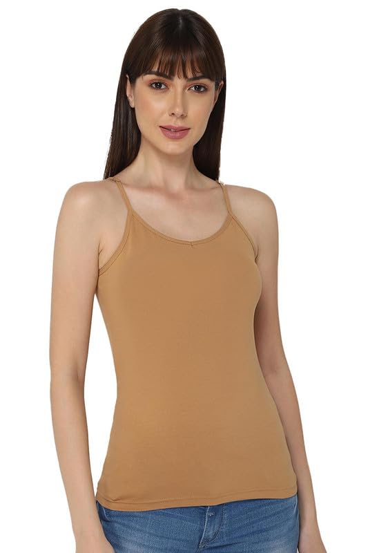 Intimacy Cotton Camisole Slip for Women Adjustable Spaghetti Straps Everyday Wear Slip Camisole for Women-image-41