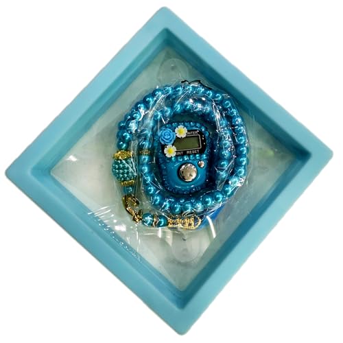 Image of Treasure Tree Deluxe Prayer Mat Gift Set - Islamic Gift with Tasbih Beads - Travel-Friendly Janamaz - Eid, Ramadan, Hajj, Umrah Gift (Random Color)